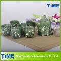 Hot Sale Stoneware Hand Painted Tea Set